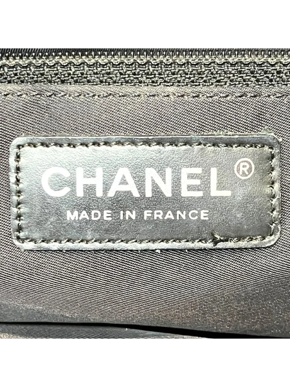 Chanel Tote PM New Travel Line Canvas Leather